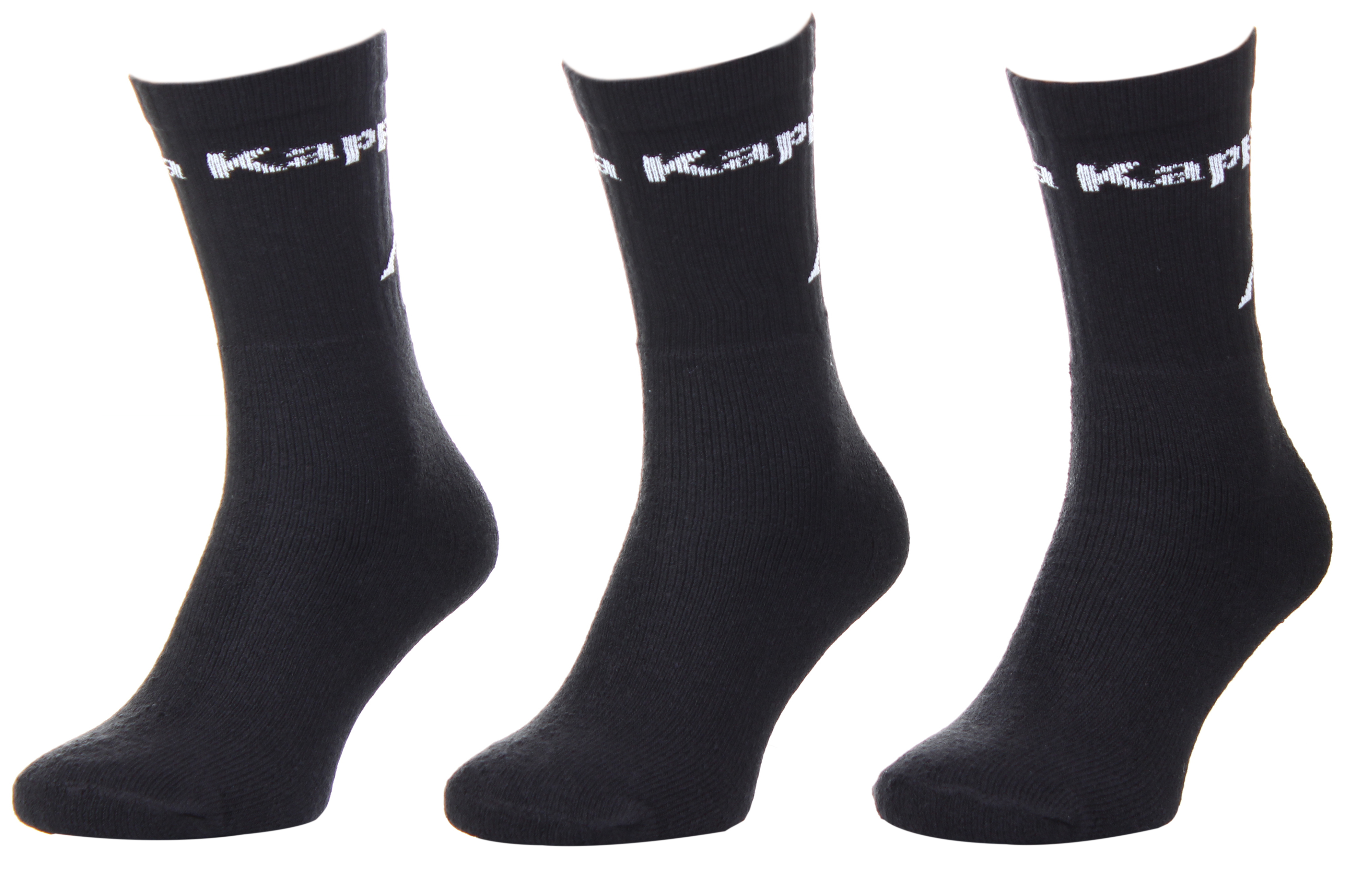 Шкарпетки KAPPA SOCKS LOGO SABOYA 3PACK чорний Уні 35-38 Шкарпетки KAPPA SOCKS LOGO SABOYA 3PACK чорний Уні 35-38