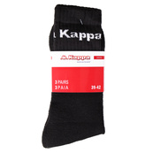 Носки KAPPA SOCKS LOGO SABOYA 3PACK черный, белый, серый Уни 39-42. Изображение №2 Носки KAPPA SOCKS LOGO SABOYA 3PACK черный, белый, серый Уни 39-42. Изображение №2