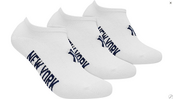 Шкарпетки New York Yankees 3 pk Sneaker білий Уні 39-42. Зображення №2 Шкарпетки New York Yankees 3 pk Sneaker білий Уні 39-42. Зображення №2