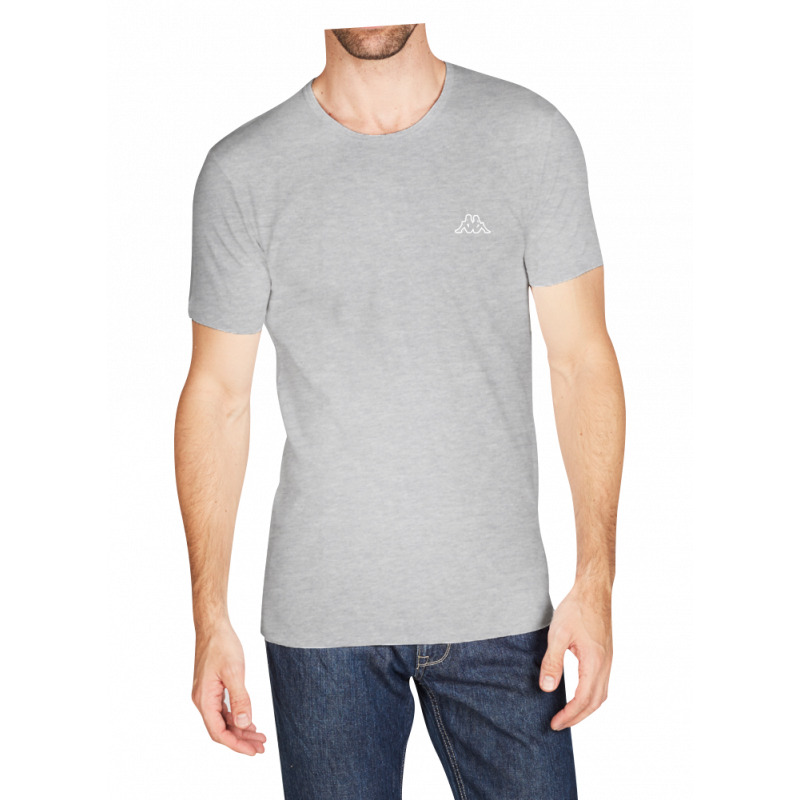 Футболка Kappa T-shirt Mezza Manica Girocollo сірий Чол XXL (K1304 GrigioUnito) Футболка Kappa T-shirt Mezza Manica Girocollo сірий Чол XXL (K1304 GrigioUnito)