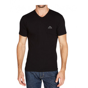 Футболка Kappa T-shirt Mezza Manica Scollo V чорний Чол XXL (K1311 Nero). Зображення №3 Футболка Kappa T-shirt Mezza Manica Scollo V чорний Чол XXL (K1311 Nero). Зображення №3