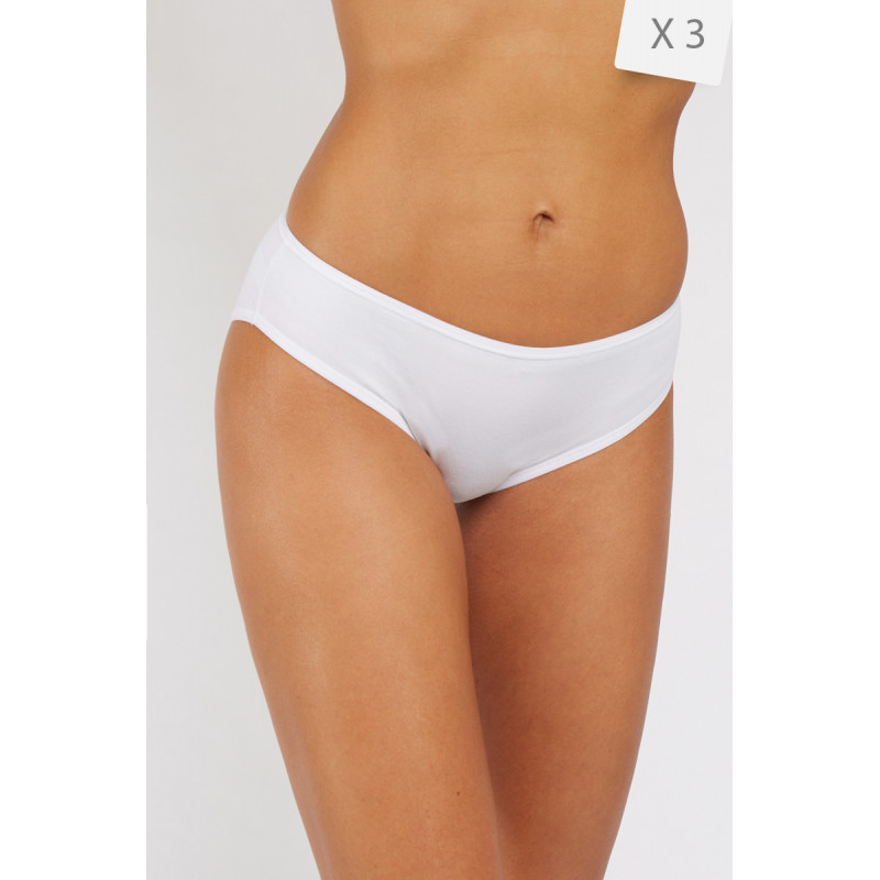 Труси-сліпи Slip MINI 3P білий Жін S Труси-сліпи Slip MINI 3P білий Жін S