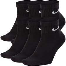 Шкарпетки Nike U NK EVERYDAY CUSH ANKL 6PR-BD чорний Уні 34-38 Шкарпетки Nike U NK EVERYDAY CUSH ANKL 6PR-BD чорний Уні 34-38