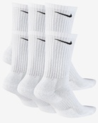 Шкарпетки Nike U NK EVERYDAY CUSH CREW 6PR-BD білий Уні 46-50. Зображення №3