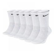 Шкарпетки Nike U NK EVERYDAY CUSH CREW 6PR-BD білий Уні 38-42. Зображення №4 Шкарпетки Nike U NK EVERYDAY CUSH CREW 6PR-BD білий Уні 38-42. Зображення №4