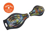Вейвборд Schildkröt Waveboard Good Vibes Graffiti черный, мультиколор Уни Max:80 кг. Изображение №4 Вейвборд Schildkröt Waveboard Good Vibes Graffiti черный, мультиколор Уни Max:80 кг. Изображение №4