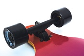 Лонгборд Schildkröt Longboard Freeride 41" - God Feather 20 чорний, мультиколор Уні Max:100 кг. Зображення №6