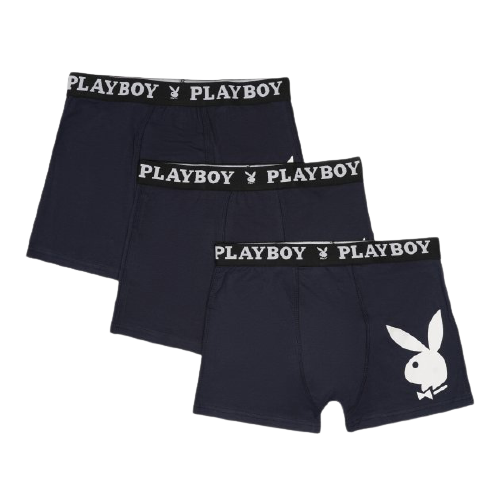 Набір з 3 труси-боксери Playboy ANNYA PLAYBOY BOXERSHORT синій Чол M Набір з 3 труси-боксери Playboy ANNYA PLAYBOY BOXERSHORT синій Чол M
