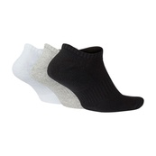 Шкарпетки Nike U NK EVERYDAY CUSH NS 3PR чорний, білий, сірий Уні 42-46. Зображення №2 Шкарпетки Nike U NK EVERYDAY CUSH NS 3PR чорний, білий, сірий Уні 42-46. Зображення №2