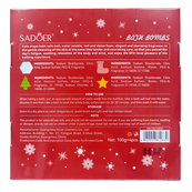 Подарочный набор бомбочек для ванны Sadoer Christmas 4 шт. Изображение №2 Подарочный набор бомбочек для ванны Sadoer Christmas 4 шт. Изображение №2