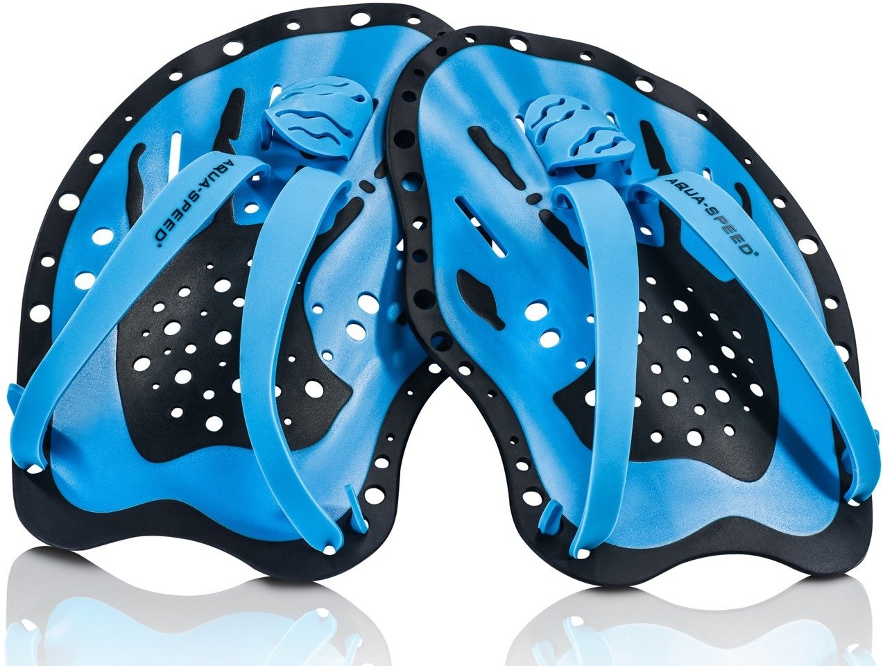 Лопатки для плавания Aqua Speed SWIM PADDLE 6971 синий Уни 19х13,5см Лопатки для плавания Aqua Speed SWIM PADDLE 6971 синий Уни 19х13,5см