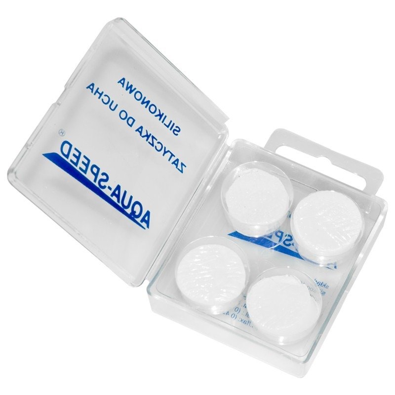 Беруші Aqua Speed SILICONE EAR'S PLUG 3374 прозорий Уні OSFM Беруші Aqua Speed SILICONE EAR'S PLUG 3374 прозорий Уні OSFM