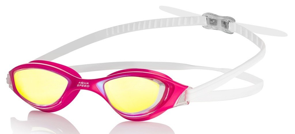 Очки для плавания Aqua Speed XENO MIRROR 6997 розовый, белый Уни OSFM Очки для плавания Aqua Speed XENO MIRROR 6997 розовый, белый Уни OSFM
