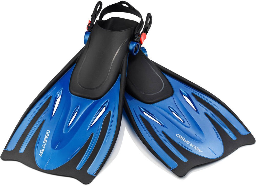 Ласти Aqua Speed WOMBAT KID 528-11-1 чорний, синій Діт 27-31 Ласти Aqua Speed WOMBAT KID 528-11-1 чорний, синій Діт 27-31