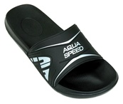 Шльопанці Aqua Speed DAKOTA 6806 чорний, сріблястий Чол 41. Зображення №3