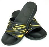 Шлепанцы Aqua Speed IDAHO 6823 черный, желтый Чол 46. Изображение №4 Шлепанцы Aqua Speed IDAHO 6823 черный, желтый Чол 46. Изображение №4