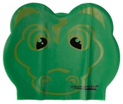 Шапка для плавання Aqua Speed ZOO CROCODILE LATEX 5713 зелений крокодил Діт OSFM. Зображення №2