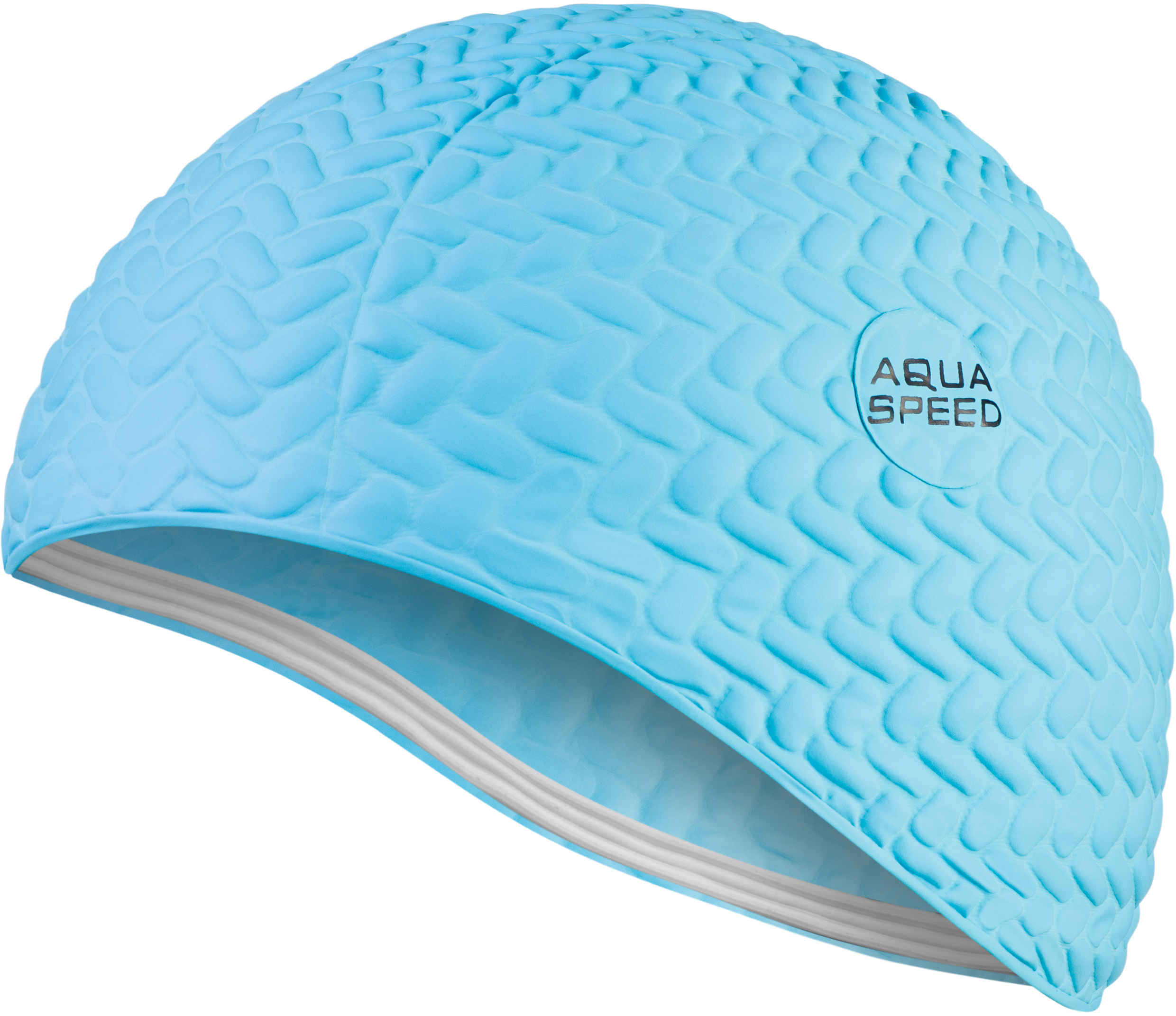 Шапка для плавания Aqua Speed BOMBASTIC TIC-TAC 5715 светло-голубой Жен OSFM Шапка для плавания Aqua Speed BOMBASTIC TIC-TAC 5715 светло-голубой Жен OSFM
