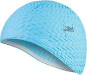 Шапка для плавания Aqua Speed BOMBASTIC TIC-TAC 5715 светло-голубой Жен OSFM. Изображение №2 Шапка для плавания Aqua Speed BOMBASTIC TIC-TAC 5715 светло-голубой Жен OSFM. Изображение №2