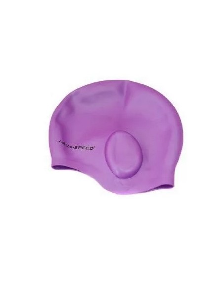 Шапка для плавання Aqua Speed EAR CAP 5874 фіолетовий Уні OSFM Шапка для плавання Aqua Speed EAR CAP 5874 фіолетовий Уні OSFM