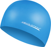 Шапка для плавання Aqua Speed MEGA 100-23 блакитний Уні OSFM. Зображення №2 Шапка для плавання Aqua Speed MEGA 100-23 блакитний Уні OSFM. Зображення №2
