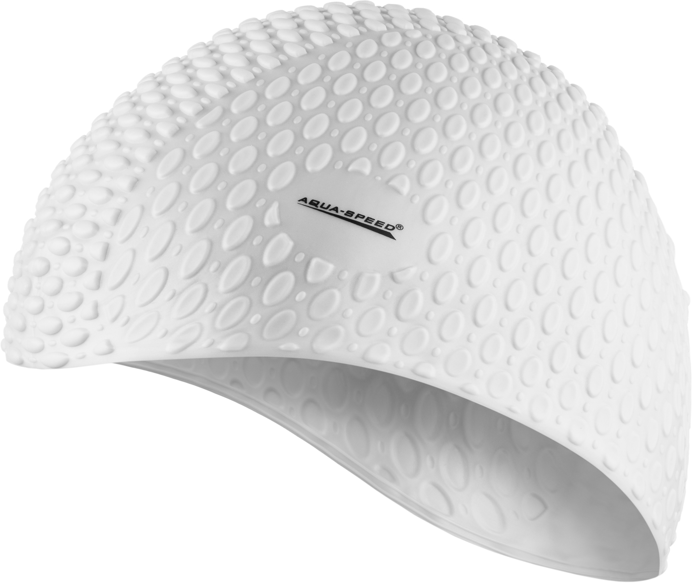 Шапка для плавання Aqua Speed BUBBLE 102-05 білий Уні OSFM Шапка для плавання Aqua Speed BUBBLE 102-05 білий Уні OSFM