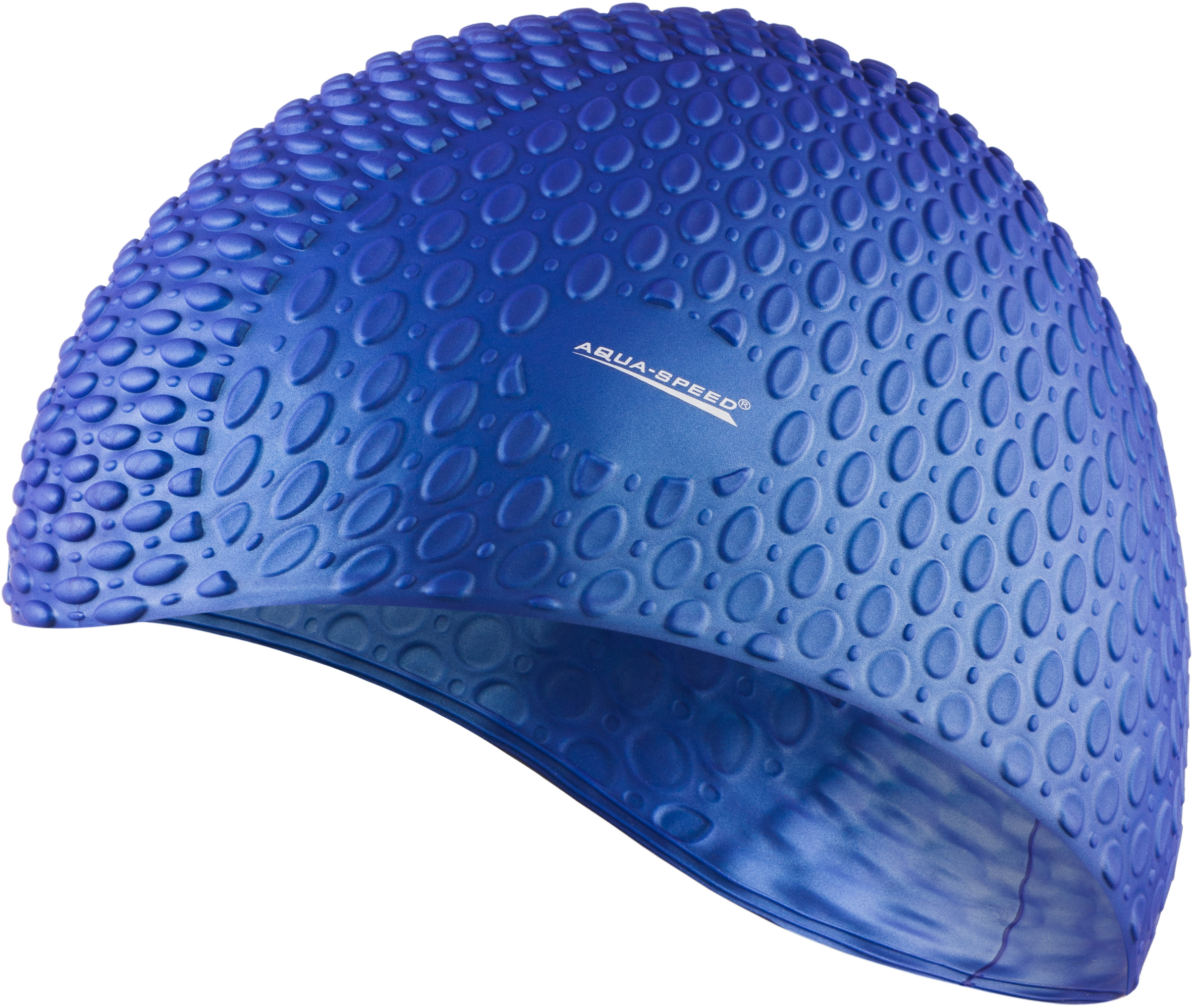 Шапка для плавания Aqua Speed BUBBLE 102-10 синий Уни OSFM Шапка для плавания Aqua Speed BUBBLE 102-10 синий Уни OSFM