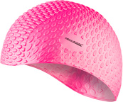 Шапка для плавания Aqua Speed BUBBLE 102-03 розовый Уни OSFM. Изображение №2