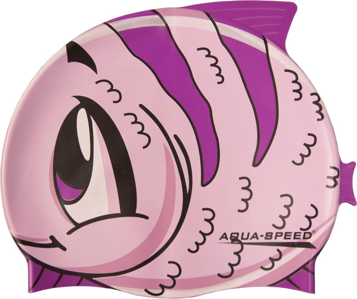 Шапка для плавания Aqua Speed ZOO FISH 5528 розовая рыбка Дет OSFM Шапка для плавания Aqua Speed ZOO FISH 5528 розовая рыбка Дет OSFM