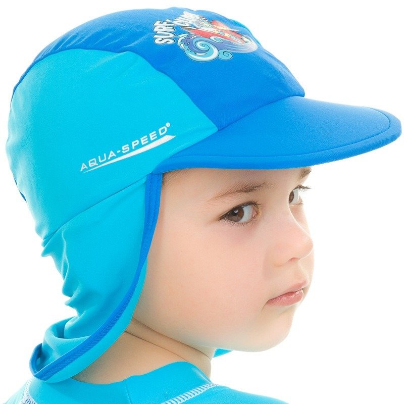Кепка солнцезащитная Aqua Speed SURF-CLUB CAP 2043 синий, голубой Дет 116см Кепка солнцезащитная Aqua Speed SURF-CLUB CAP 2043 синий, голубой Дет 116см