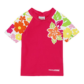 Топ сонцезахисний для дівчат Aqua Speed T-SHIRT FLOWER 2122 рожевий, мультиколор Діт 116см. Зображення №4 Топ сонцезахисний для дівчат Aqua Speed T-SHIRT FLOWER 2122 рожевий, мультиколор Діт 116см. Зображення №4