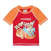 Топ сонцезахисний для хлопців Aqua Speed SURF-CLUB T-SHIRT 2030 червоний, помаранчевий Діт 122см. Зображення №3 Топ сонцезахисний для хлопців Aqua Speed SURF-CLUB T-SHIRT 2030 червоний, помаранчевий Діт 122см. Зображення №3