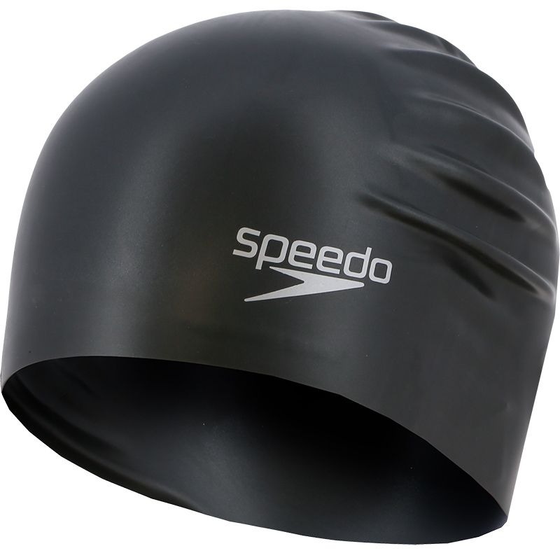 Шапка для плавання Speedo LONG HAIR CAP AU чорний Уні OSFM Шапка для плавання Speedo LONG HAIR CAP AU чорний Уні OSFM