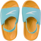 Шлепанцы Speedo LEARN TO SWIM SLIDE IU BLUE/ORANGE голубой, оранжевый Дет 21,5. Изображение №6 Шлепанцы Speedo LEARN TO SWIM SLIDE IU BLUE/ORANGE голубой, оранжевый Дет 21,5. Изображение №6