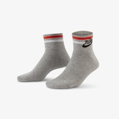 Носки Nike U NK NSW EVERYDAY ESSENTIAL AN 3PR серый Уни 34-38. Изображение №3