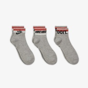 Носки Nike U NK NSW EVERYDAY ESSENTIAL AN 3PR серый Уни 34-38. Изображение №4