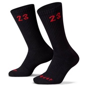 Носки Nike U JORDAN ESSENTIAL CREW 3PR черный, красный Уни 42-46. Изображение №8 Носки Nike U JORDAN ESSENTIAL CREW 3PR черный, красный Уни 42-46. Изображение №8
