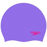 Шапка для плавання Speedo MOULDED SILC CAP JU фіолетовий Діт OSFM Шапка для плавання Speedo MOULDED SILC CAP JU фіолетовий Діт OSFM