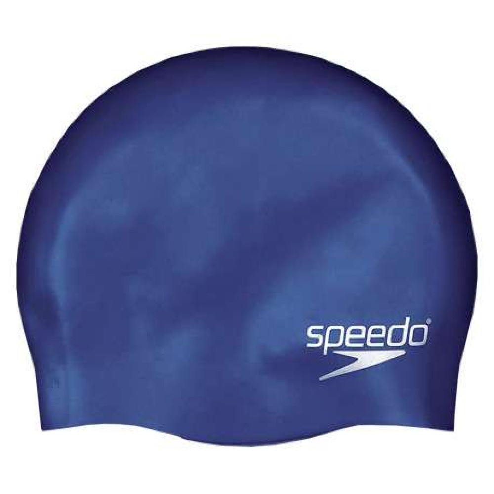 Шапка для плавання Speedo MOULDED SILC CAP JU синій Діт OSFM Шапка для плавання Speedo MOULDED SILC CAP JU синій Діт OSFM