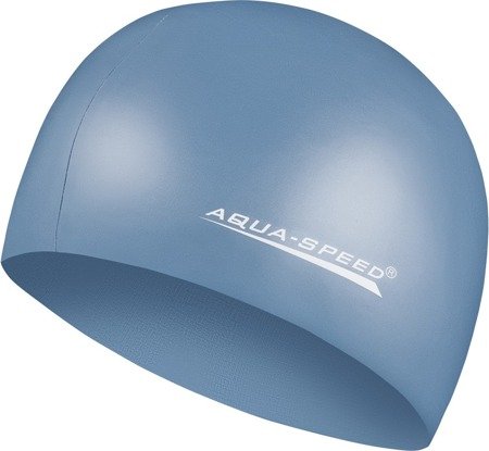Шапка для плавания Aqua Speed MEGA 100-22 синий металлик Уни OSFM Шапка для плавания Aqua Speed MEGA 100-22 синий металлик Уни OSFM