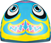 Шапка для плавания Aqua Speed ZOO FISH 8688 синий, темно-синий, желтый, розовый Детский OSFM. Изображение №2 Шапка для плавания Aqua Speed ZOO FISH 8688 синий, темно-синий, желтый, розовый Детский OSFM. Изображение №2