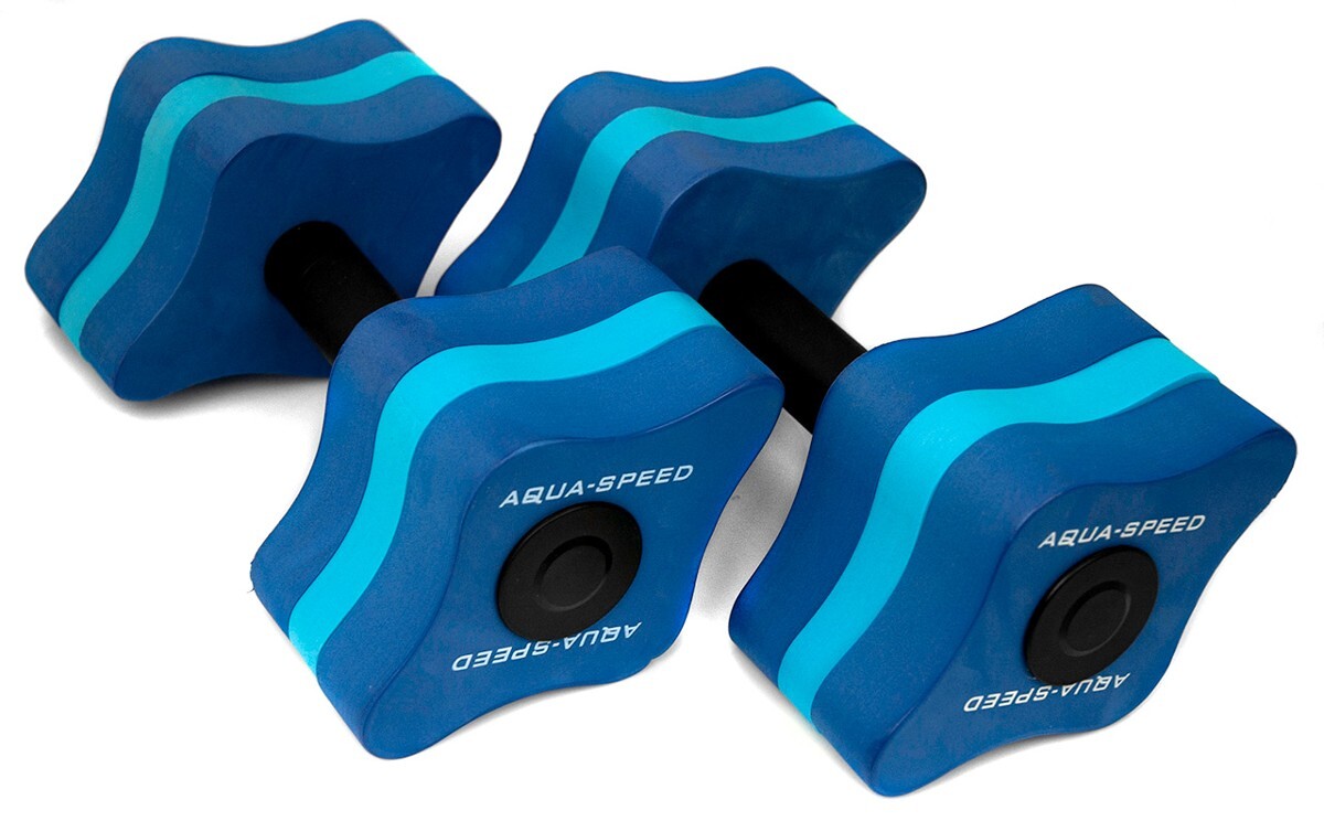 Гантелі для аквафітнесу Aqua Speed AQUAFITNESS Dumbells 5647 синій Уні 11x15x8см Гантелі для аквафітнесу Aqua Speed AQUAFITNESS Dumbells 5647 синій Уні 11x15x8см