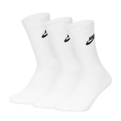 Носки Nike U NK NSW EVERYDAY ESSENTIAL CR 3PR белый Уни 38-42. Изображение №6 Носки Nike U NK NSW EVERYDAY ESSENTIAL CR 3PR белый Уни 38-42. Изображение №6