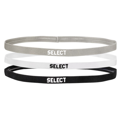 Повязка для волос Select Hairband серая, белая, черная Уни 48см Повязка для волос Select Hairband серая, белая, черная Уни 48см