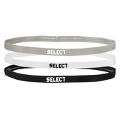 Повязка для волос Select Hairband серая, белая, черная Уни 48см. Изображение №2 Повязка для волос Select Hairband серая, белая, черная Уни 48см. Изображение №2