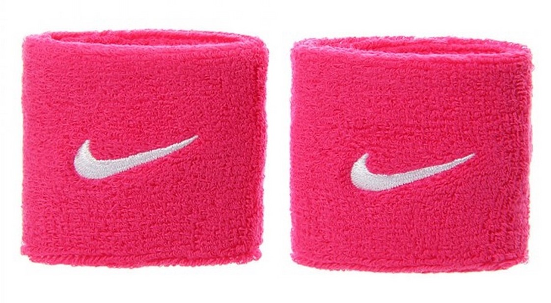 Напульсник Nike SWOOSH WRISTBANDS 2 PK VIVID PINK/WHITE рожевий Уні OSFM Напульсник Nike SWOOSH WRISTBANDS 2 PK VIVID PINK/WHITE рожевий Уні OSFM