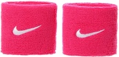 Напульсник Nike SWOOSH WRISTBANDS 2 PK VIVID PINK/WHITE рожевий Уні OSFM. Зображення №3 Напульсник Nike SWOOSH WRISTBANDS 2 PK VIVID PINK/WHITE рожевий Уні OSFM. Зображення №3