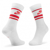 Шкарпетки Nike U NK NSW EVERYDAY ESSENTIAL CR 3PR білий, червоний Уні 42-46. Зображення №9 Шкарпетки Nike U NK NSW EVERYDAY ESSENTIAL CR 3PR білий, червоний Уні 42-46. Зображення №9