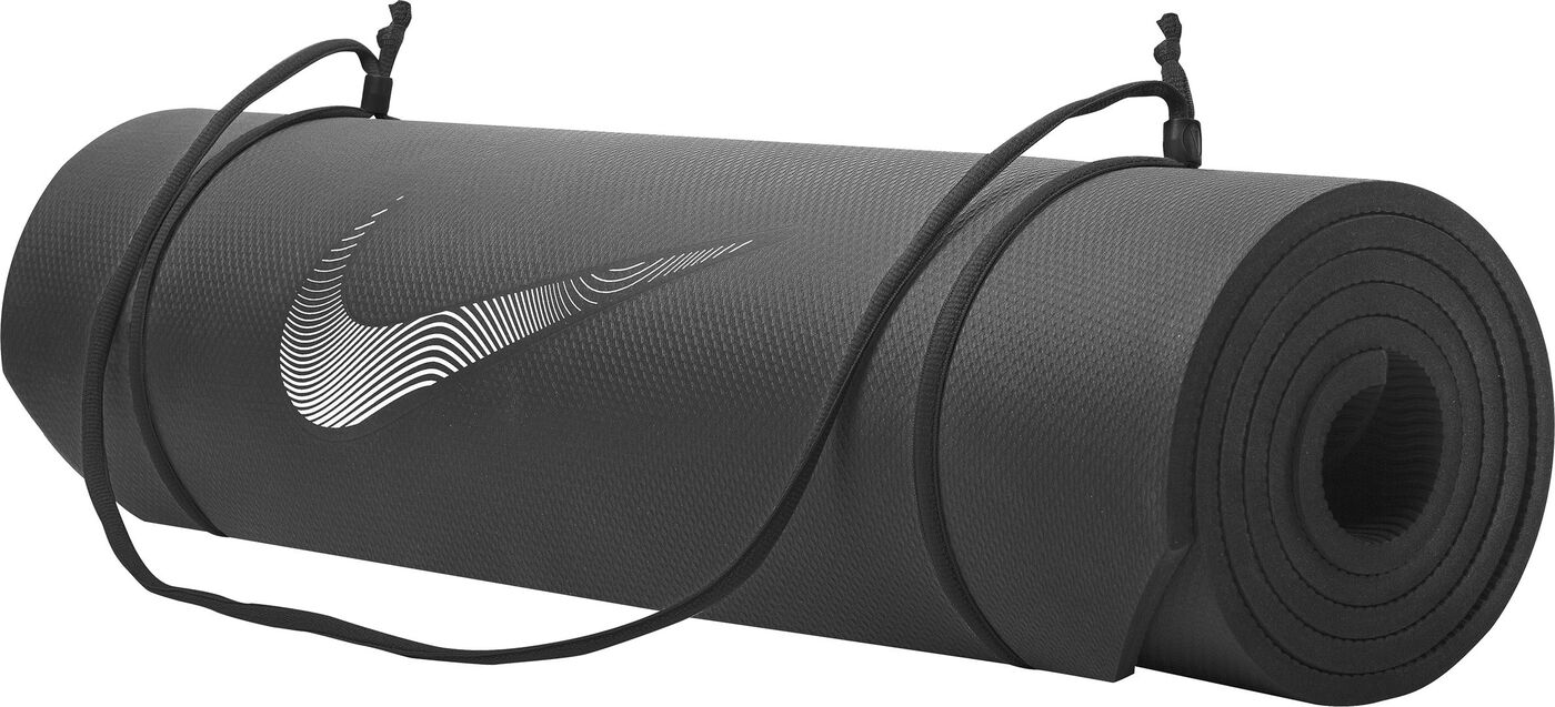 Коврик для фитнеса и йоги Nike TRAINING MAT 2.0 NS черный, белый Уни 180x60x0,8см Коврик для фитнеса и йоги Nike TRAINING MAT 2.0 NS черный, белый Уни 180x60x0,8см