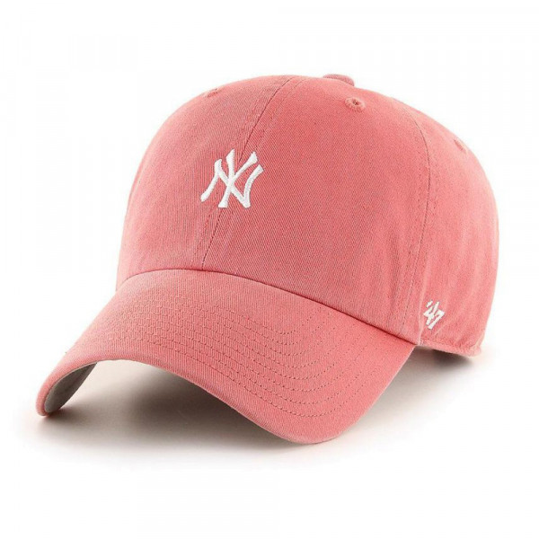 Кепка 47 Brand NY YANKEES BASE RUNNER кораловий, сірий Уні OSFA Кепка 47 Brand NY YANKEES BASE RUNNER кораловий, сірий Уні OSFA